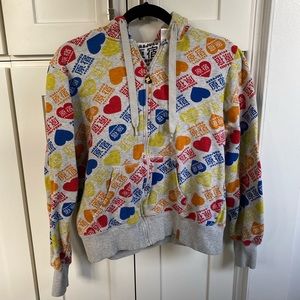 Harajuku Lovers Terry Zip-up Hoodie